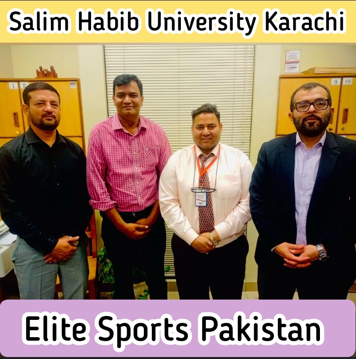 Elite Sports Pakistan Embraces Salim Habib University Karachi To Run University Sports Commercialization Projects