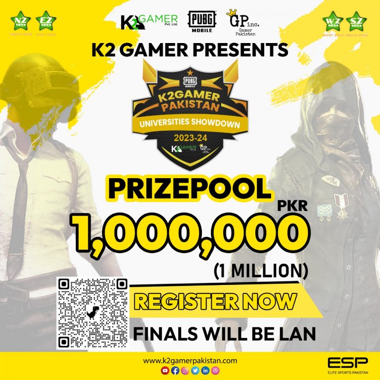 “K2 Gamer Pakistan Organises National Inter-Universities Esports Tournament 2023″