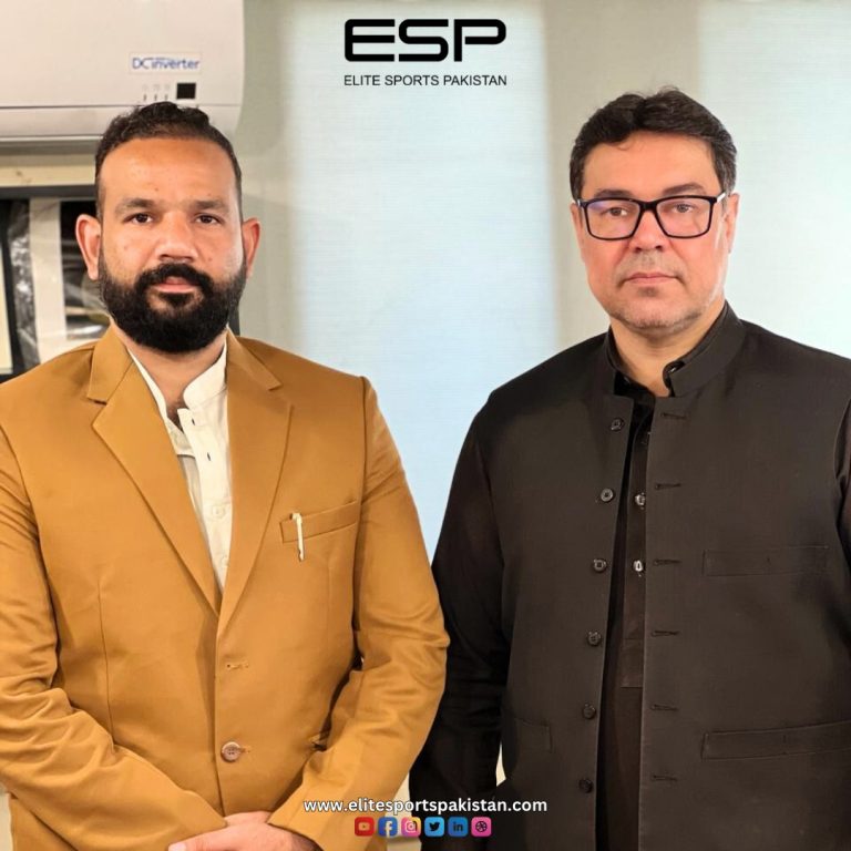 Successful Meeting Between Elite Sports Pakistan and Mr. Sher Hassan (Silk Bank Manager) Promises Bright Future for Sports and Esports in Pakistan