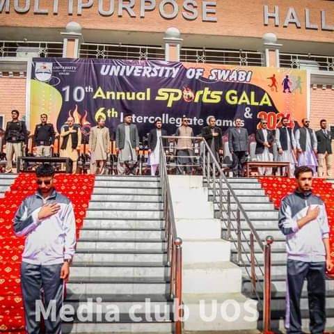 Excitement Unleashed: 10th Annual Sports Gala 2024 at the University of Swabi!