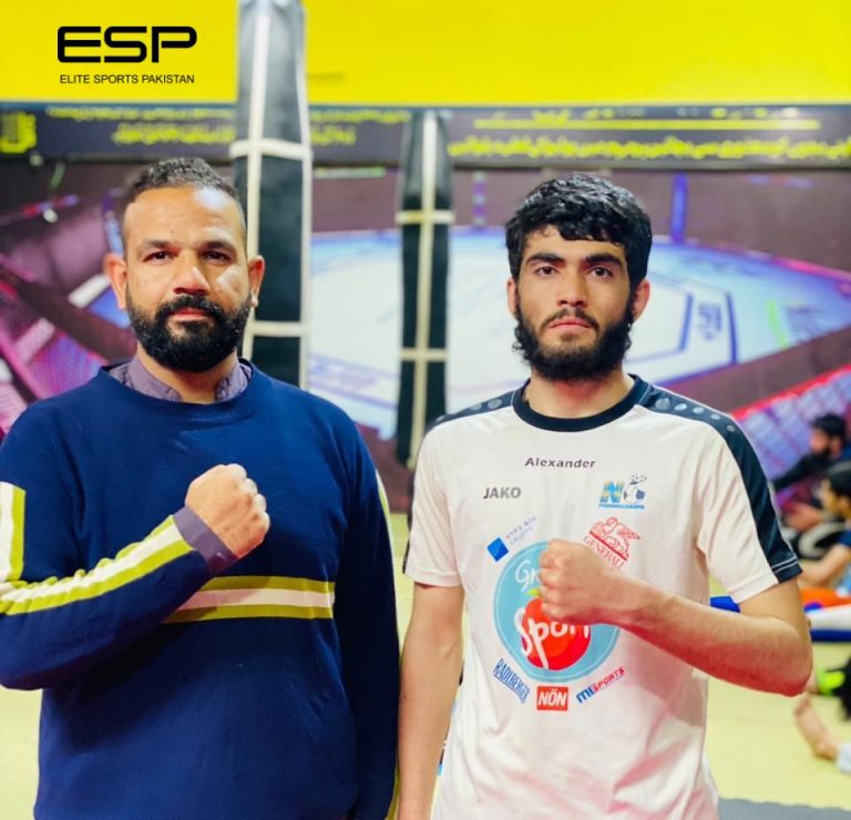 International MMA Fighter Syed Munir Agrees to Become Brand Ambassador of ESP Balochistan