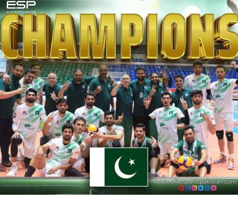 Pakistan Wins Central Asian Volleyball Championship! 🏐  ISLAMABAD