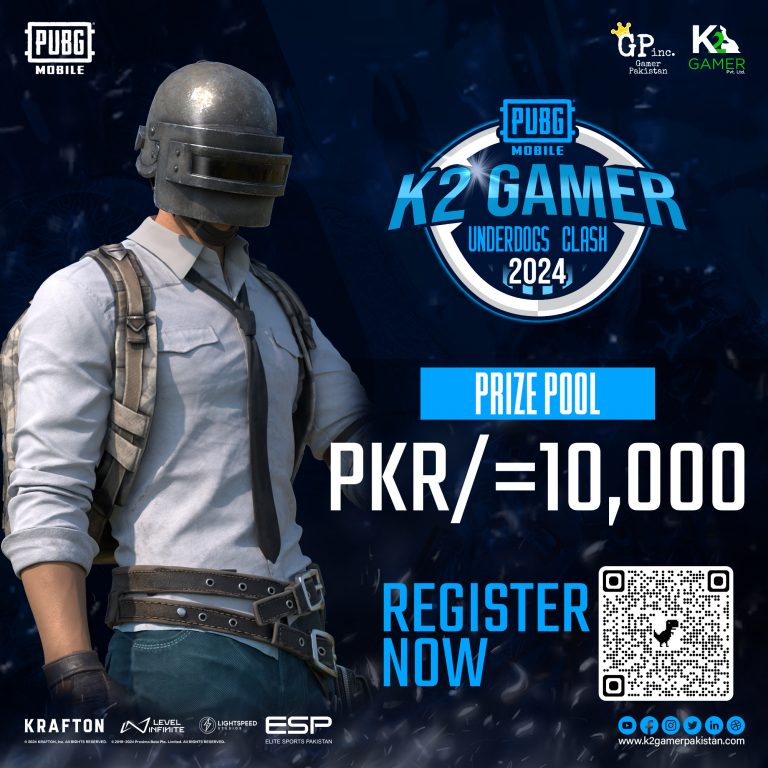 PUBG MOBILE K2 GAMER UNDERDOGS CLASH 2024