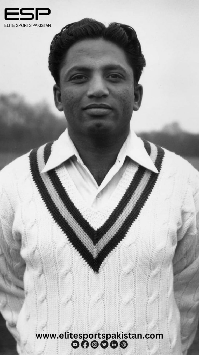 Honoring a Cricket Legend: Wazir Mohammad, the only surviving member of that series.