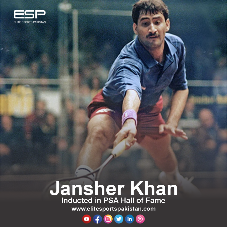 Jansher Khan Inducted into PSA Hall of Fame